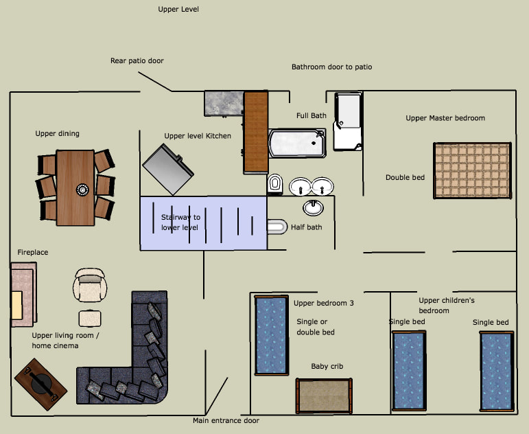 Plein Ciel 100 m² (1077 sq ft)  floor plan
