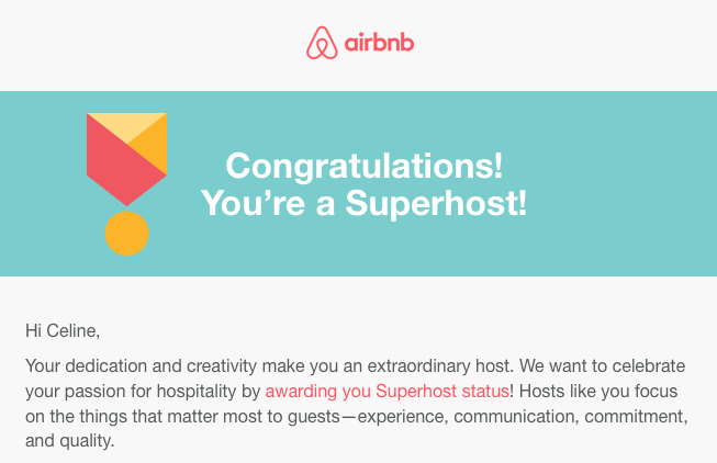Superhost Airbnb 