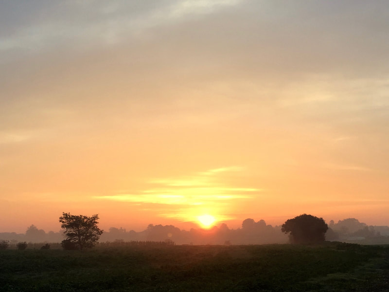 Rolling countryside and brilliant sunrises and sunsets - welcome to Picardy!